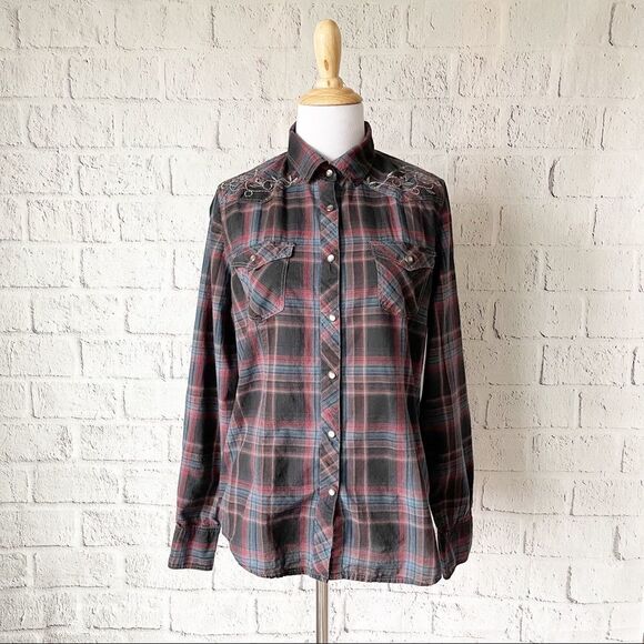 Legacy Falls Western Wear Button Down Shirt - Picture 1 of 5